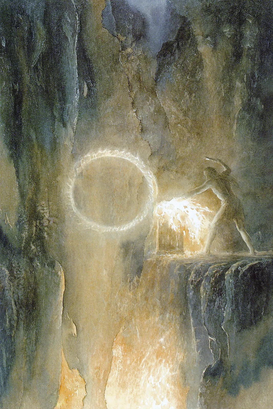 Illustration : Sauron, par Alan Lee.