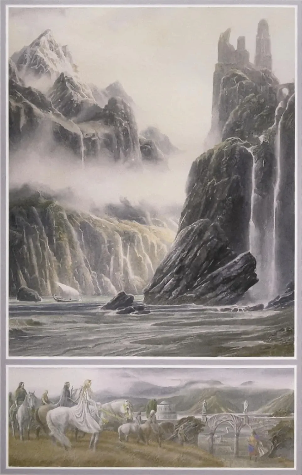Illustration : Mithlond, par Alan Lee.