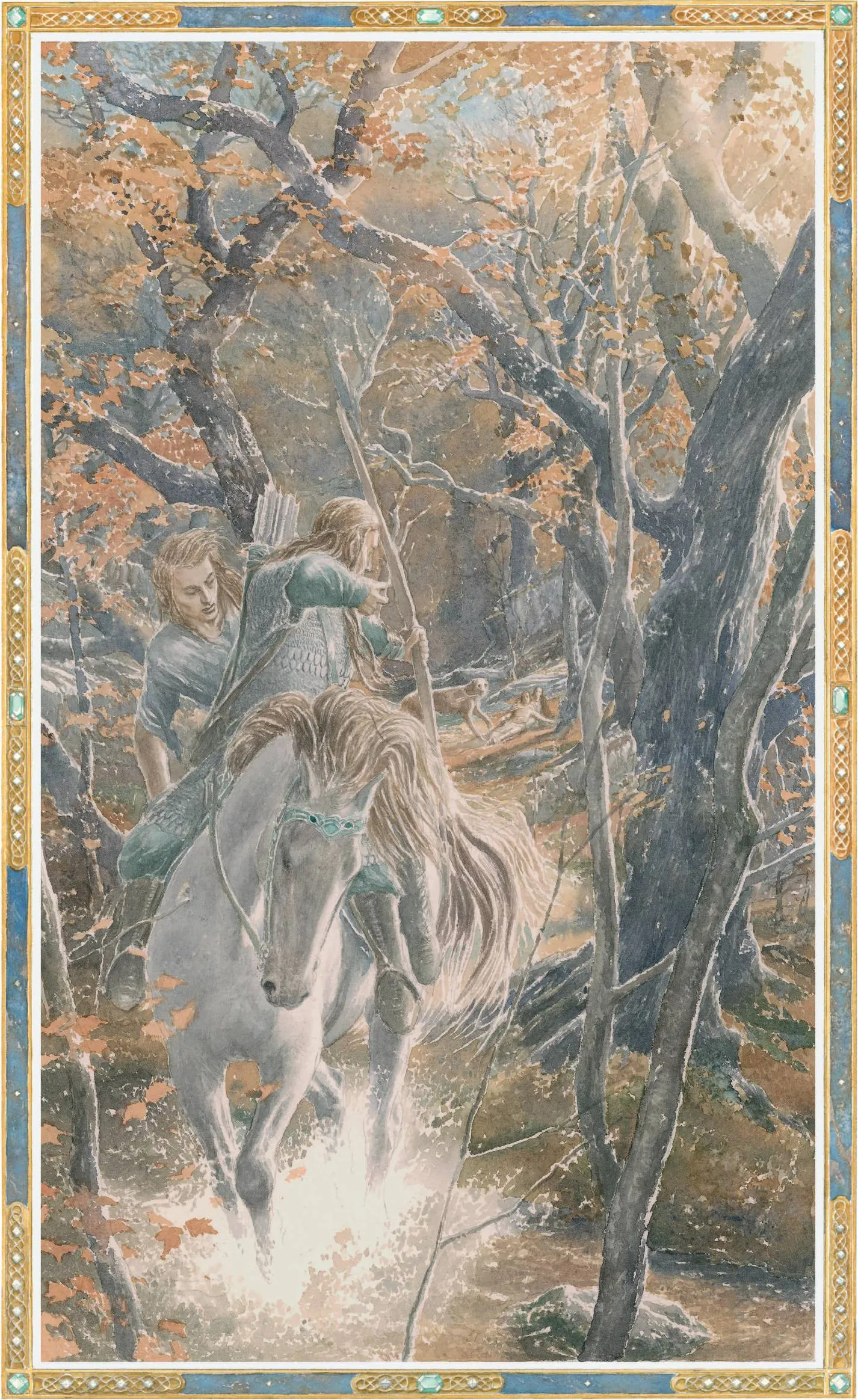 Illustration : Celegorm and Curufin, par Alan Lee.