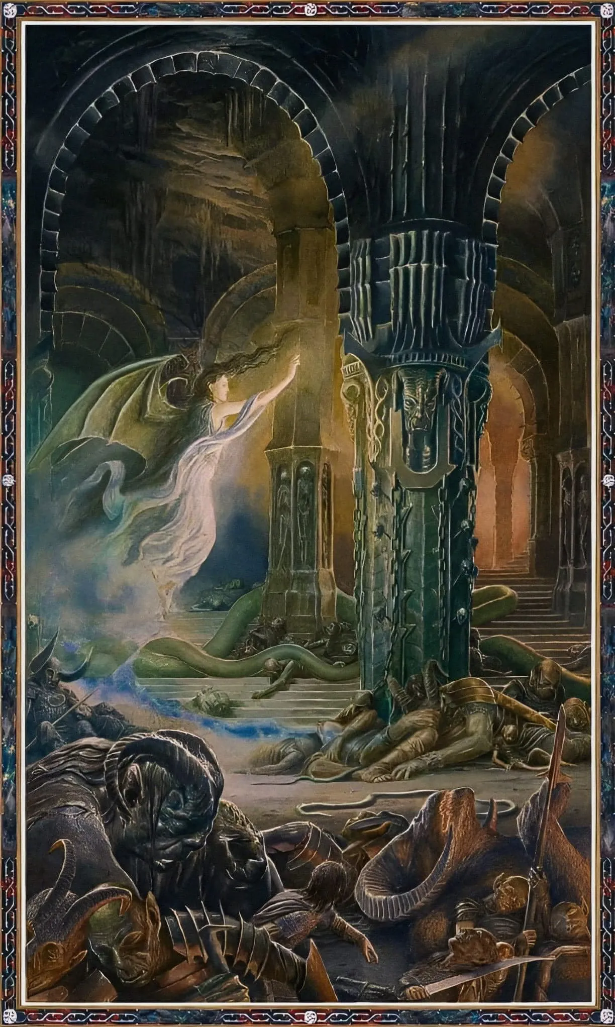 Illustration : Lúthien Before Morgoth, par Alan Lee.