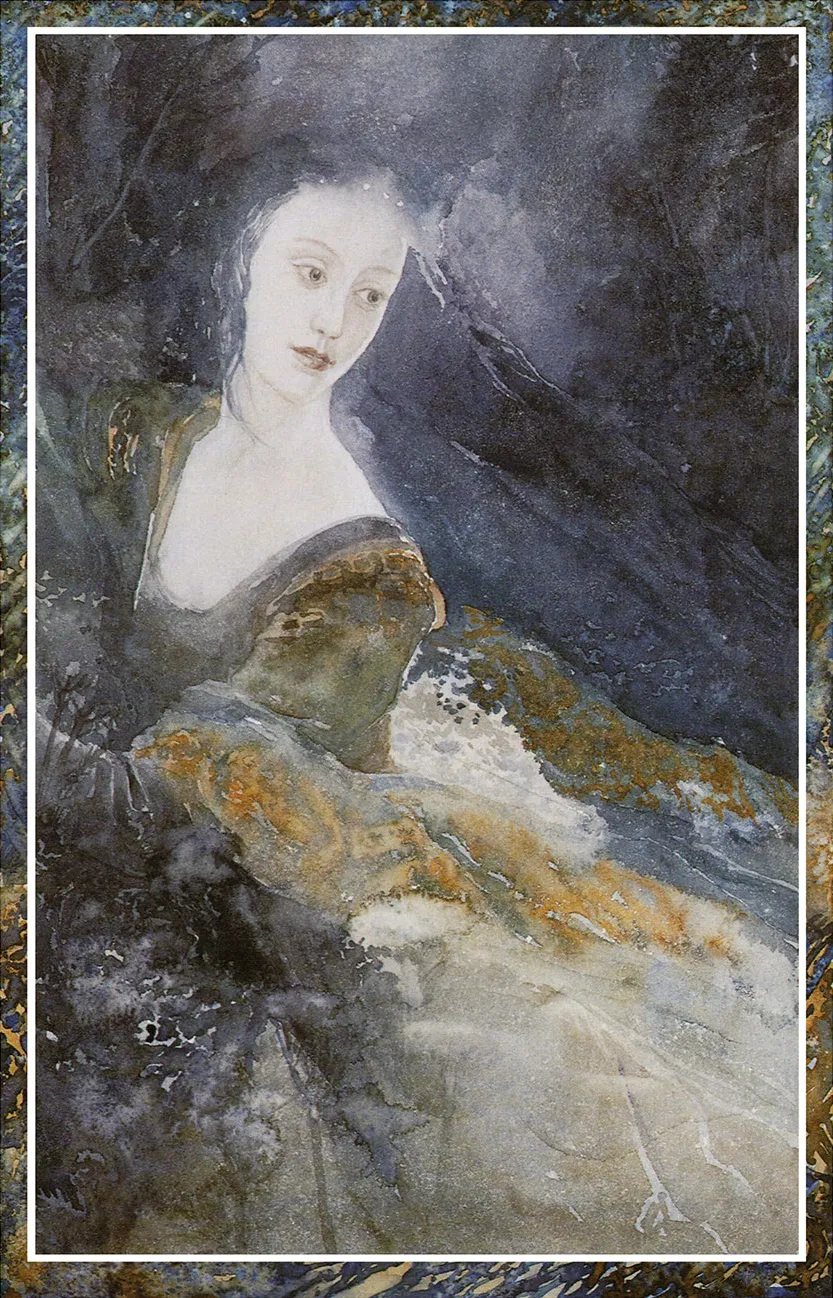 Illustration : Lúthien Tinúviel, par Alan Lee.