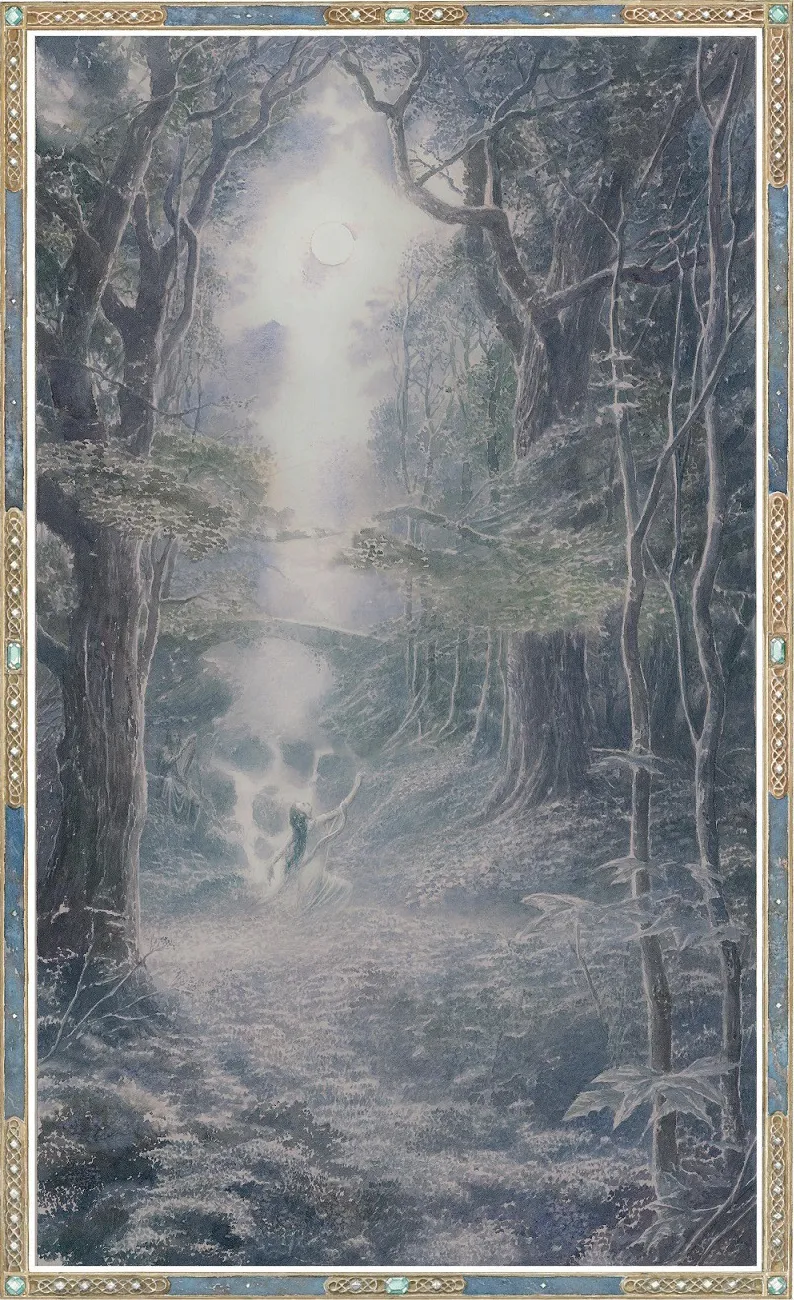Illustration : Lúthien, par Alan Lee.