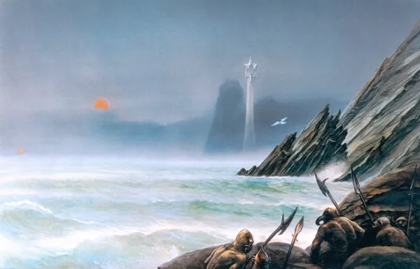 Illustration : The White Tower of Elwing, par John Howe.