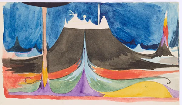 Illustration : Tanaqui, par J.R.R. Tolkien.
