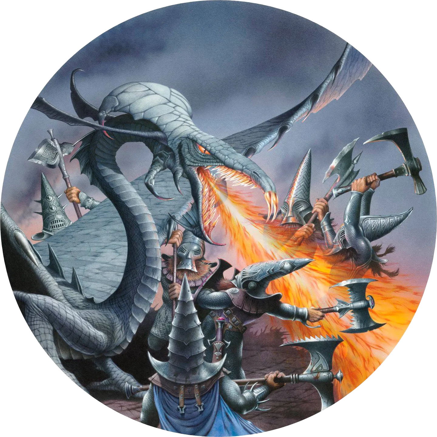 Illustration : The Dwarves of Belegost, par Rodney Matthews.