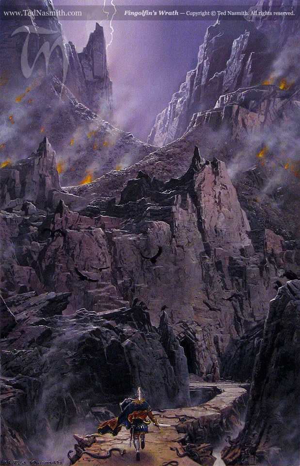 Illustration : Fingolfin's Wrath, par Ted Nasmith.