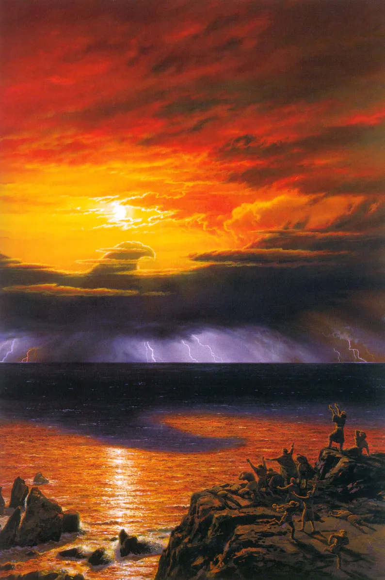 Illustration : The Eagles of Manwë, par Ted Nasmith.