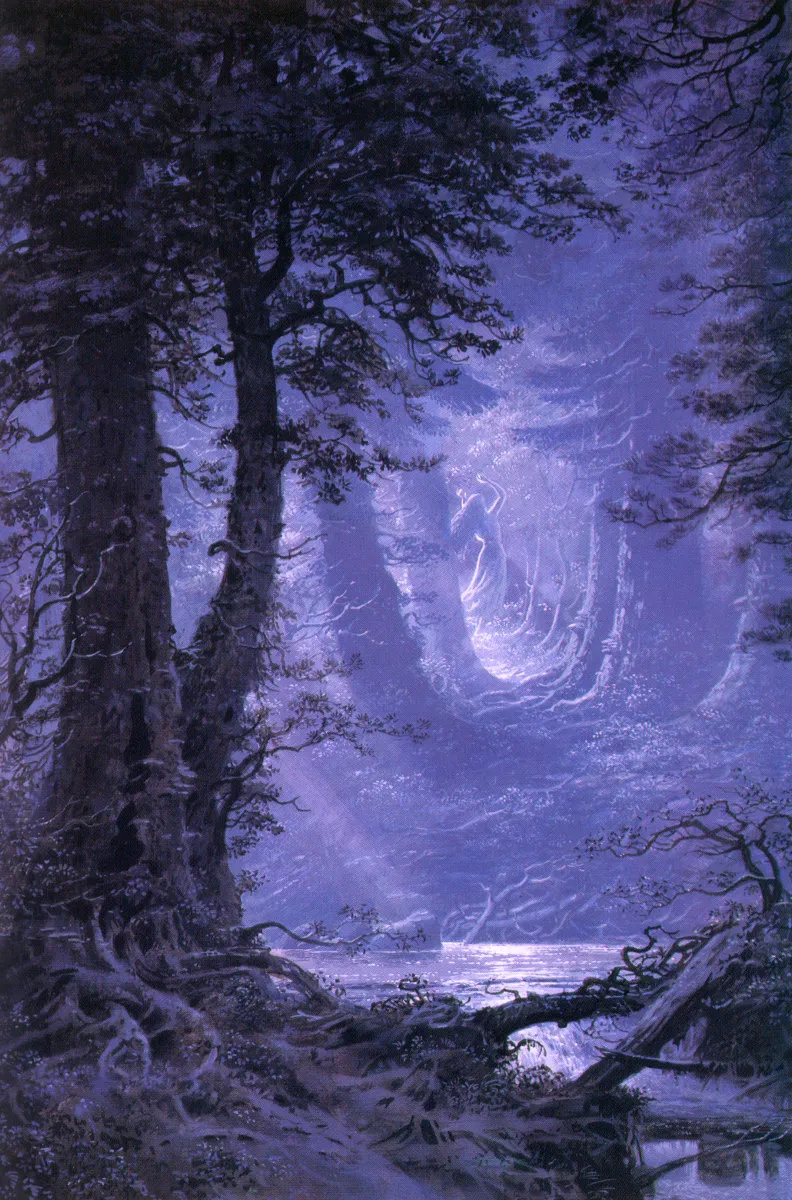 Illustration : Lúthien Dancing, par Ted Nasmith.