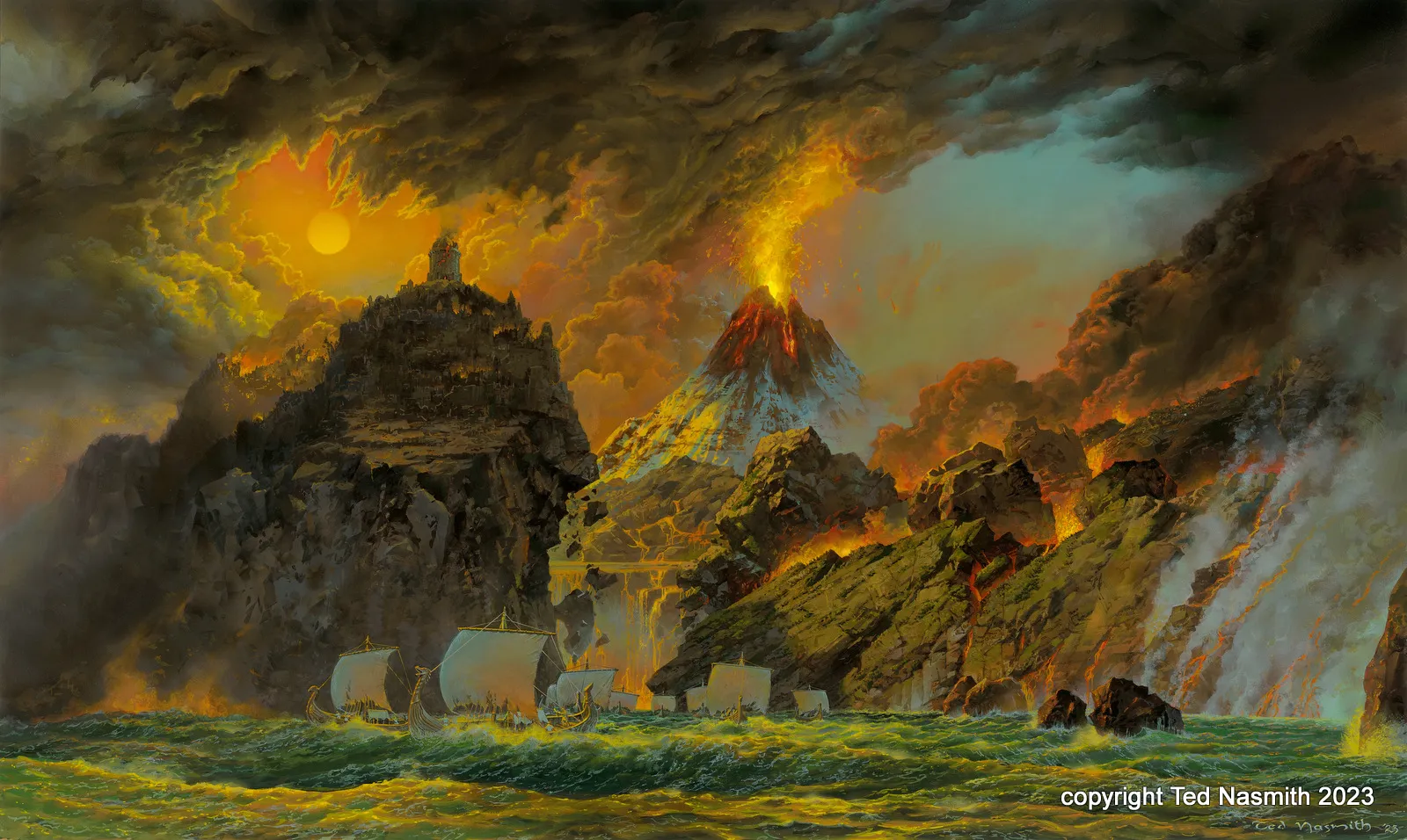 Illustration : Ships of the Faithful, par Ted Nasmith.