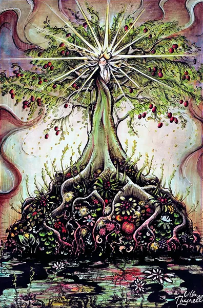 Illustration : Yavanna, par Ulla Thynell.