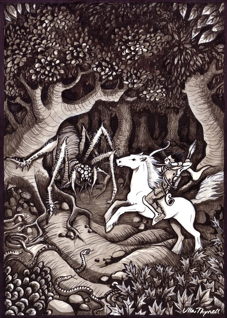 Illustration : Orome, par Ulla Thynell.