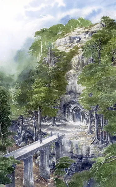 Illustration : Beleg Departs from Menegroth, par Alan Lee.
