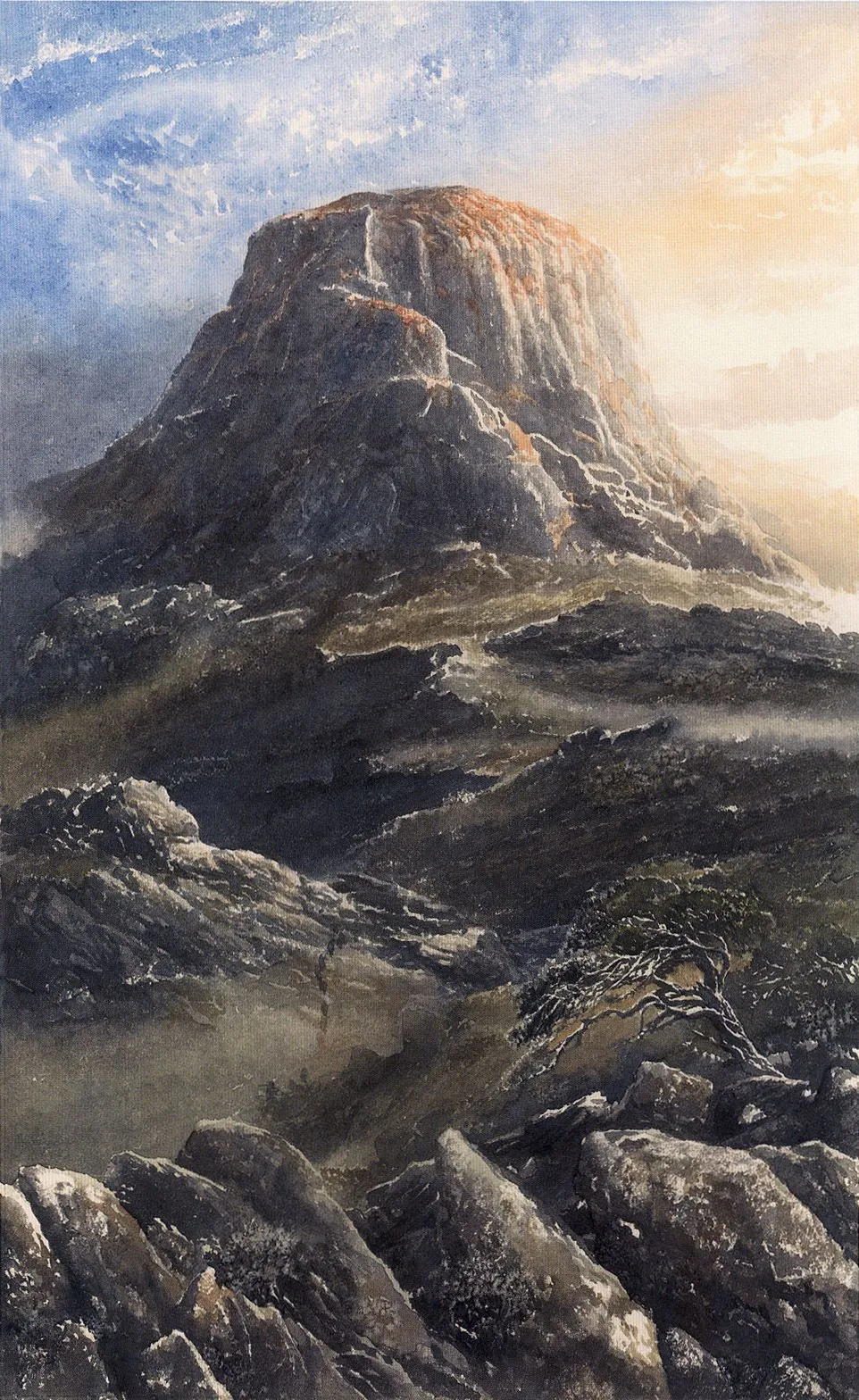 Illustration : Amon Rûdh, par Alan Lee.