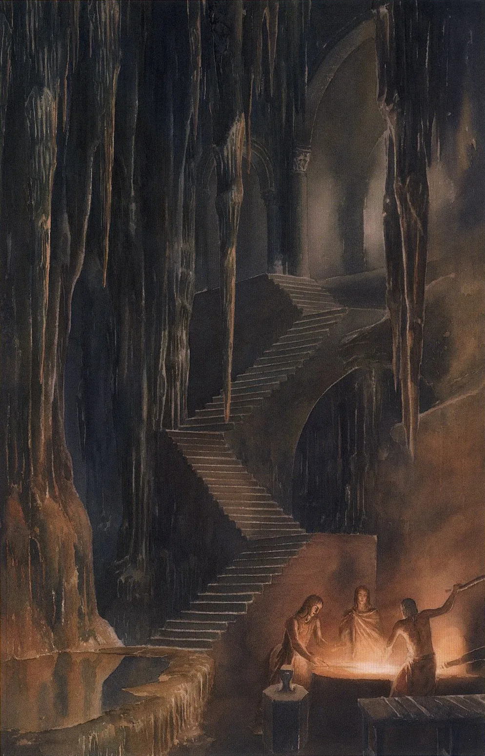 Illustration : The Reforging of Anglachel, par Alan Lee.
