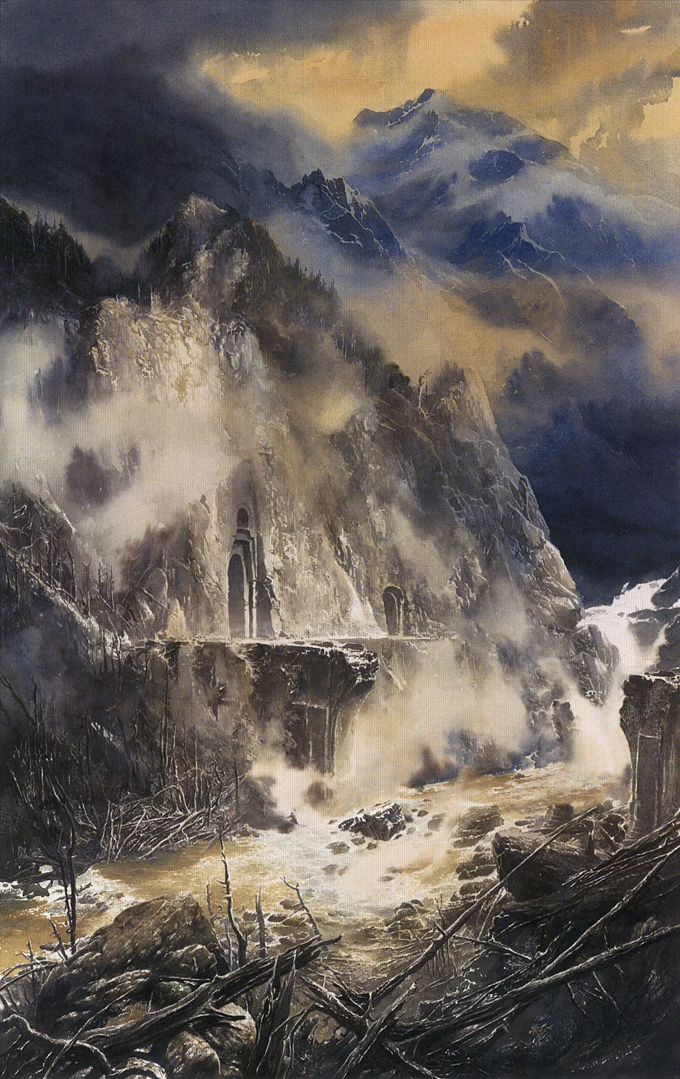 Illustration : The Fall of Nargothrond, par Alan Lee.