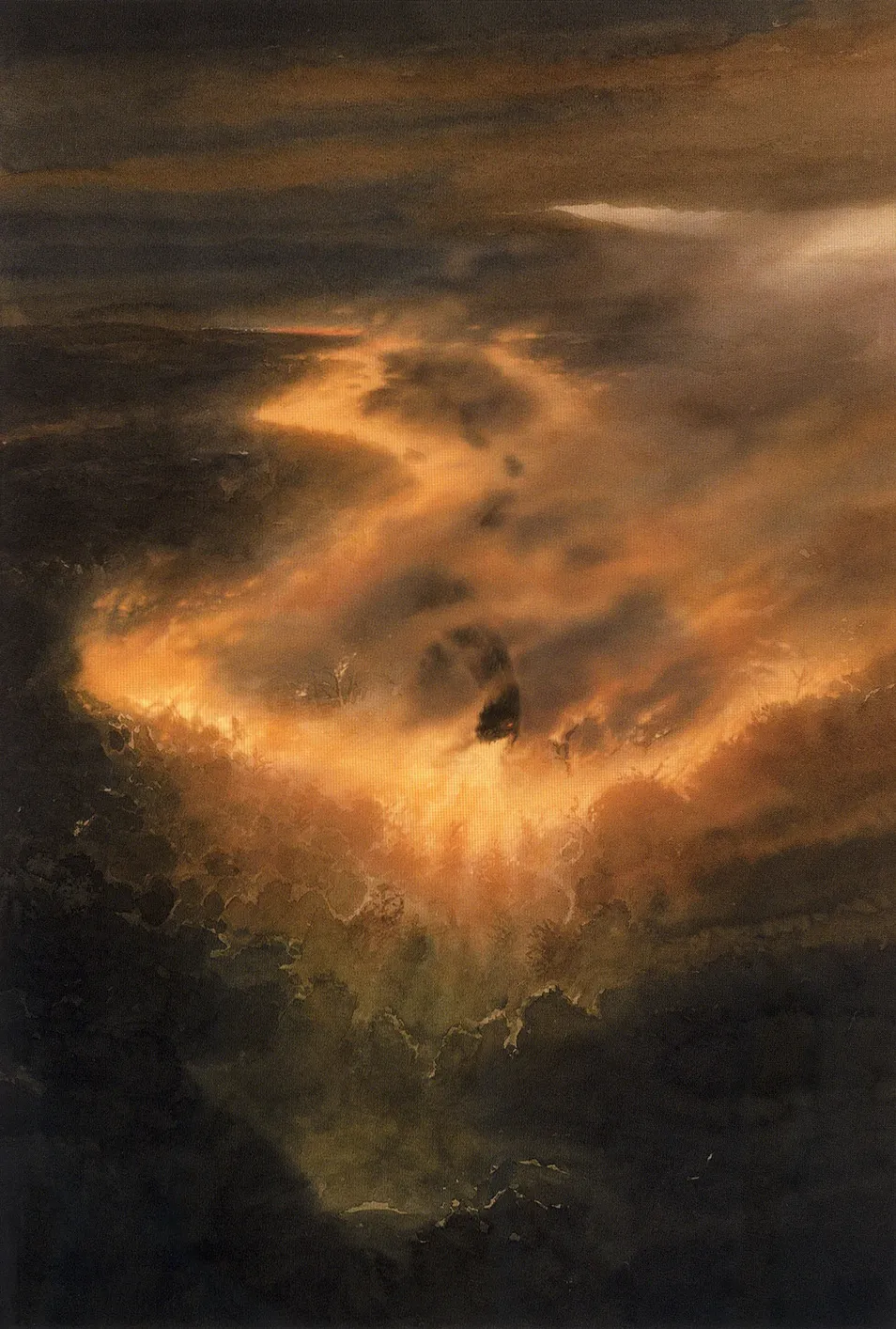Illustration : The Coming of Glaurung, par Alan Lee.