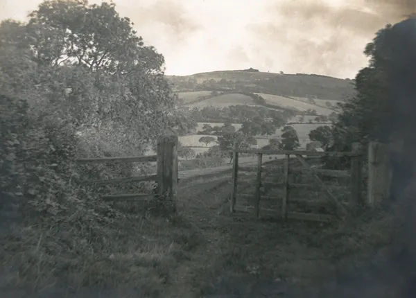 Photo : Rednal Hill, lieu bucolique aux airs de Comté, où séjourne la famille Tolkien en novembre 1904.