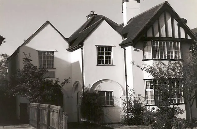 Photo : 76 Sandfield Road à Oxford, où John Ronald Reuel Tolkien réside de 1953 à 1968.